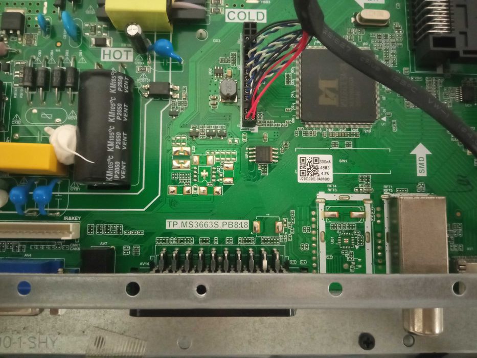 Main Board TP.MS3663S.PB818 TV Silver 32"