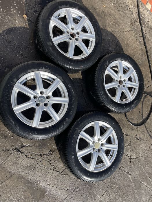 Alufelgi 17 cali Audi VW 5x112 z oponami