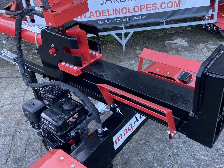 Rachador de lenha a gasolina 27ton vertical horizontal