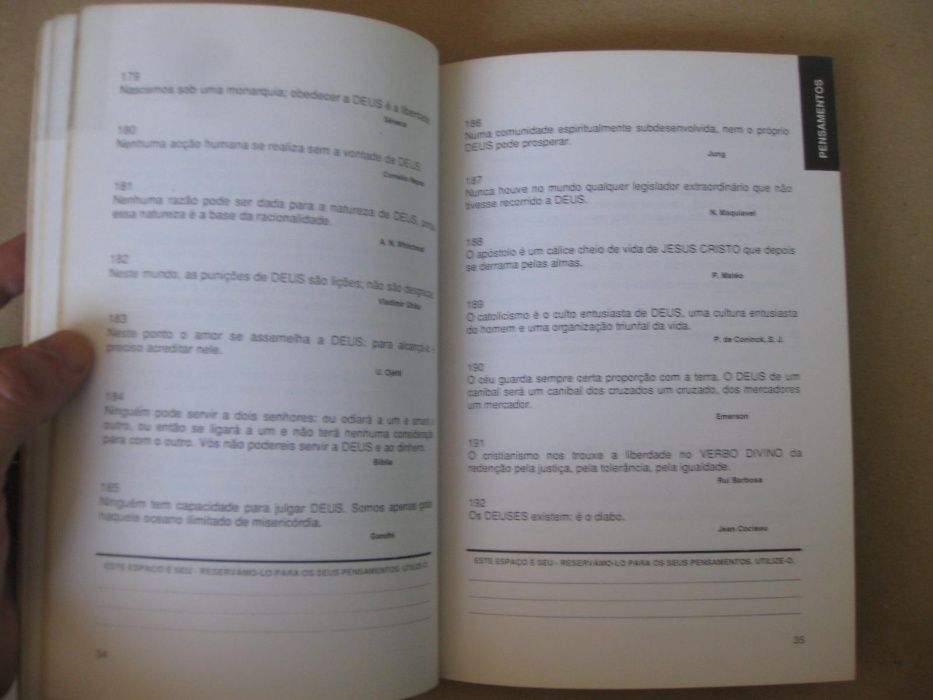Deus - Pensamentos, Pensadores, Provérbios
