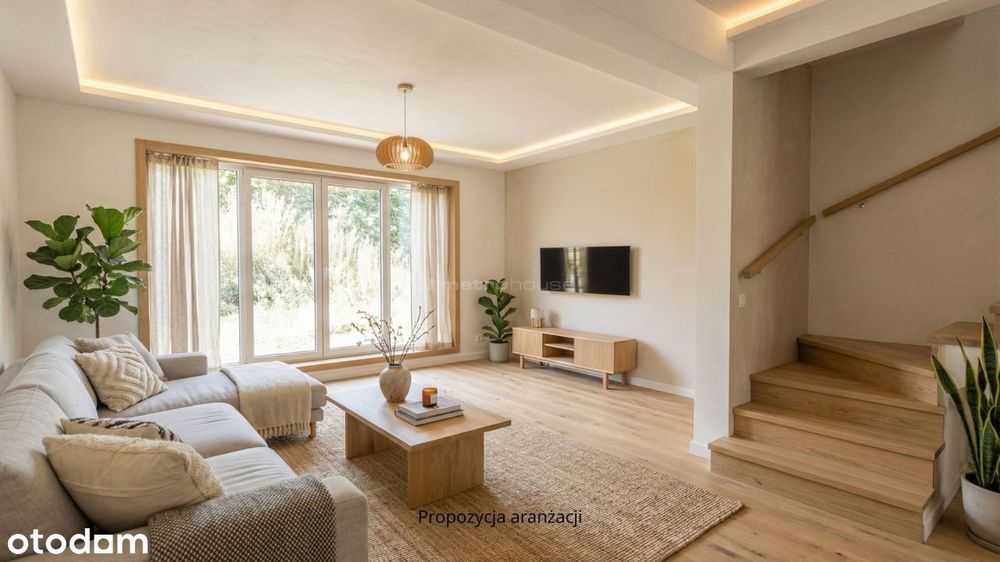Bliźniaki w Serocku 135m²