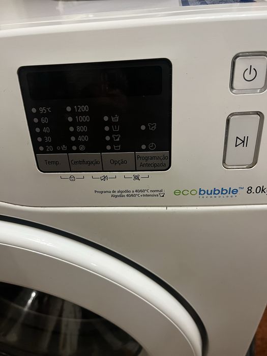 Maquina lavar roupa samsung 8kg