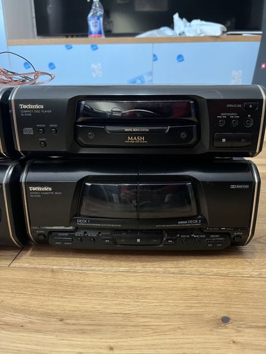 Wieża Technics  SC-EH50 - Sprzedam pełny zestaw audio Technics  – Amplituner, CD, deck, equalizer, tuner, głośniki