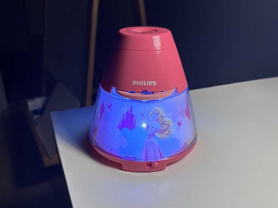 Lampka nocna dziecięca Led Princess Disney Projector Philips