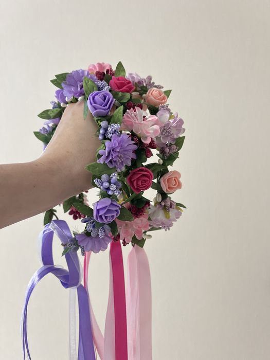 Тернові віночки під вишиванку, причастя, весілля