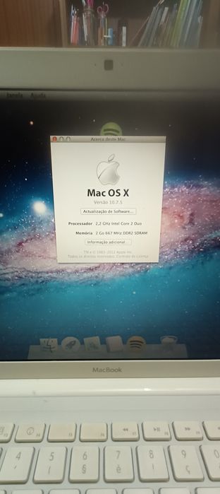 MacBook 13” SSD 120GB | Rápido | Funciona Bem