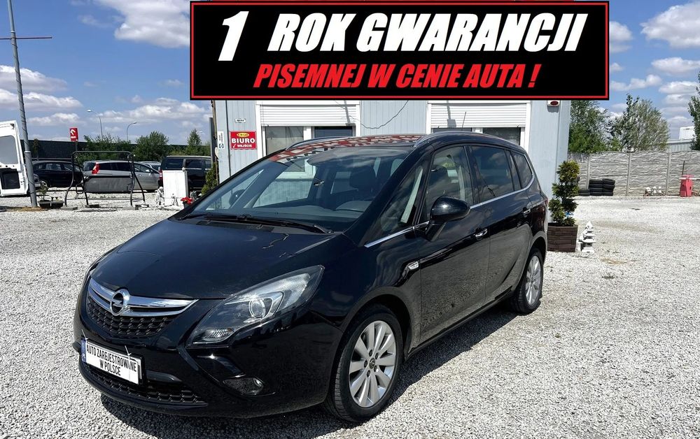 Opel Zafira 1 ROK GWARANCJI W CENIE AUTA, Zamiana, LPG, 1.6 LPG, 7 osób super Stan