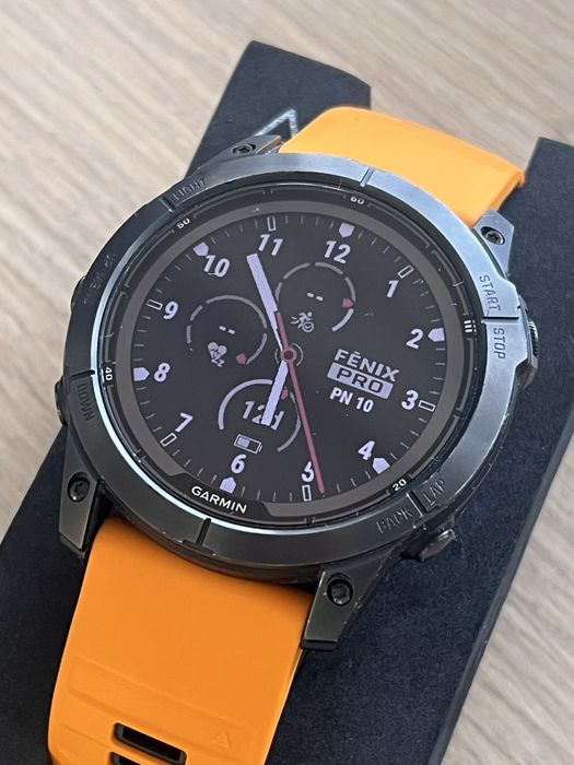 Garmin Fenix 7x Pro Sapphire Solar Titanium Carbon Grey DLC 51mm