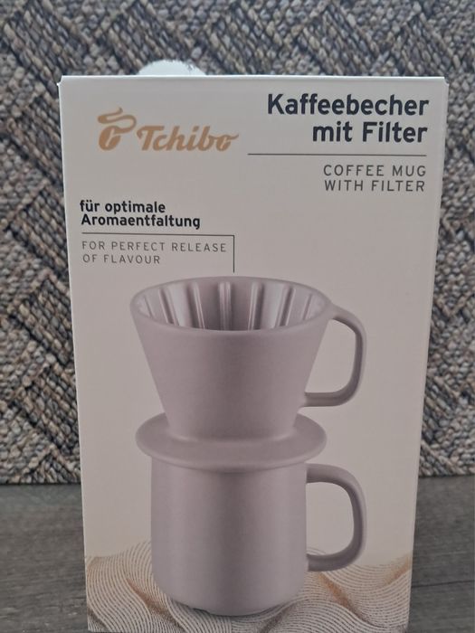 Kubek z filtrem z ceramiki do kawyTchibo
