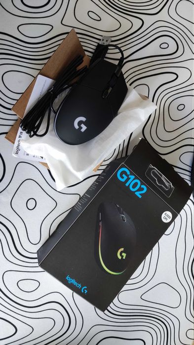 Игровая мышь Logitech G102 Lightsync (Black)