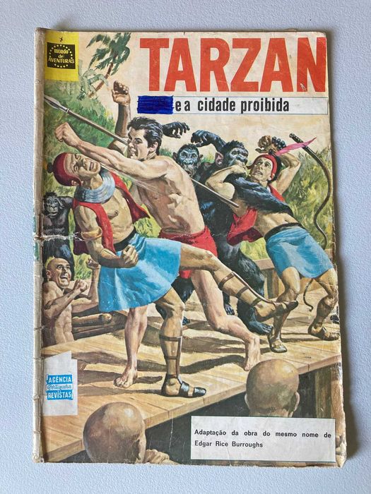 BDs Antigas Tarzan [títulos na descrição]