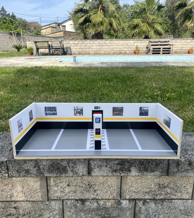 Diorama 1/24 - Garagem/Estacionamento