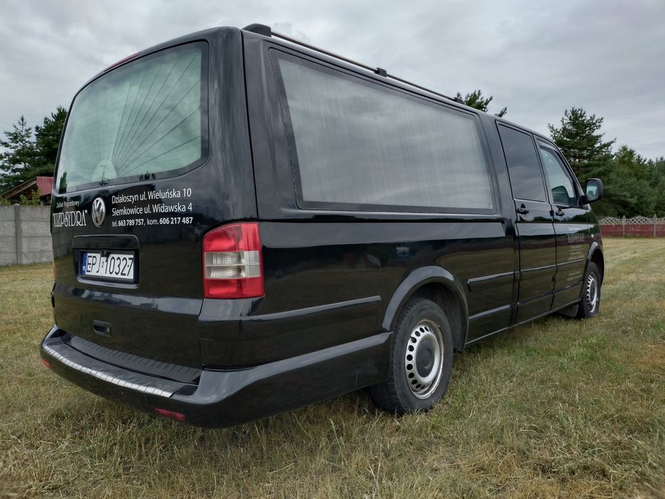 Volkswagen Transporter T5 karawan pogrzebowy funeralny cena brutto