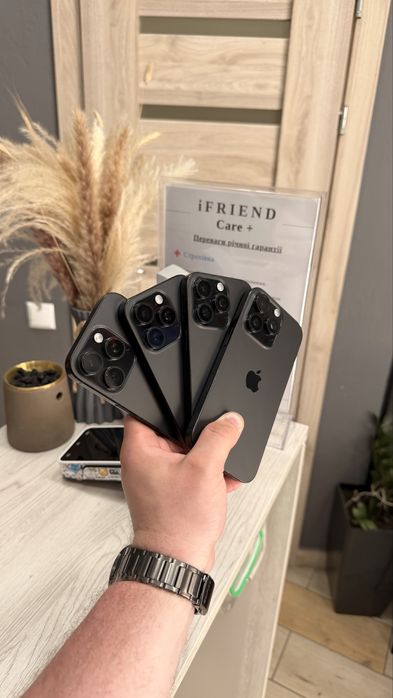 iPhone 16 pro  128/256gb Black  стан чудові !