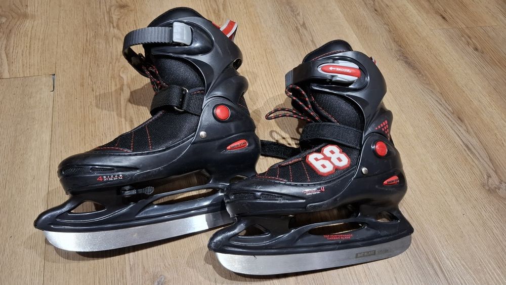 Łyżwy młodzieżowe hokejowe do  regulacji rozm.EU 34-37