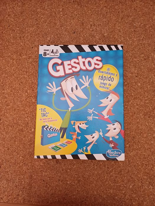 Jogo gestos, mímica. Hasbro.