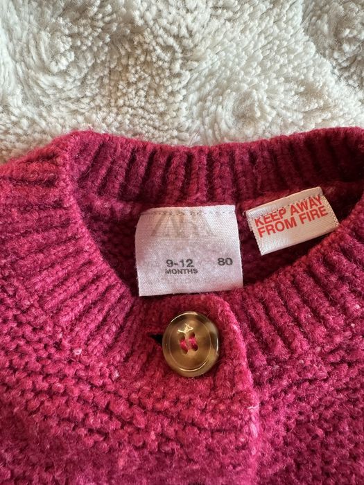 Sweter ZARA 9-12 miesięcy 80cm