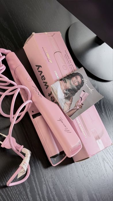 Плойка Mermade Double Waver Pink щипці для волосся