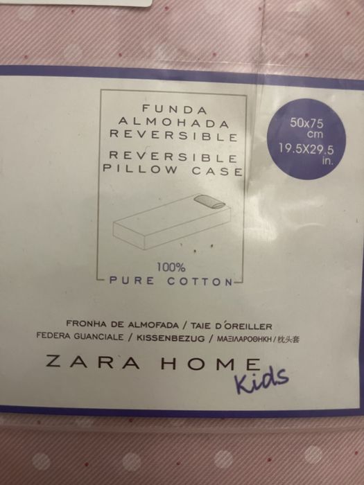 Funda nordica e fronha - zara home kids