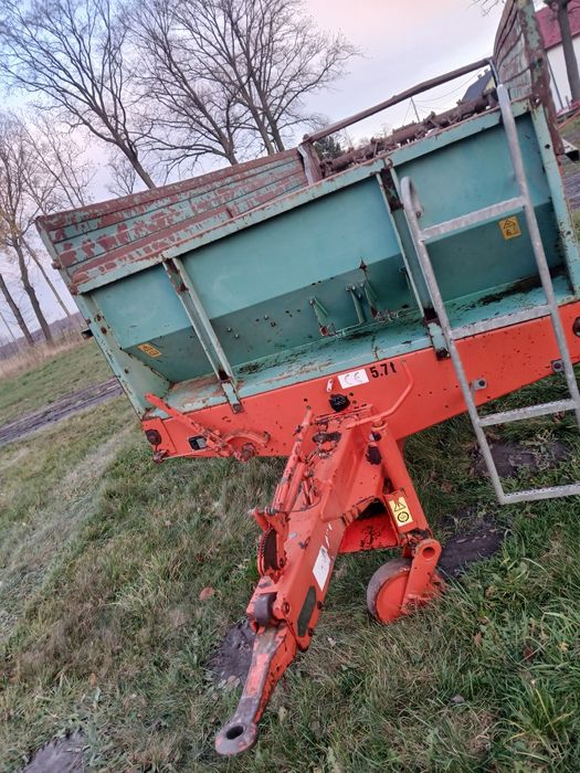 Rozrzutnik obornika 6t kemper