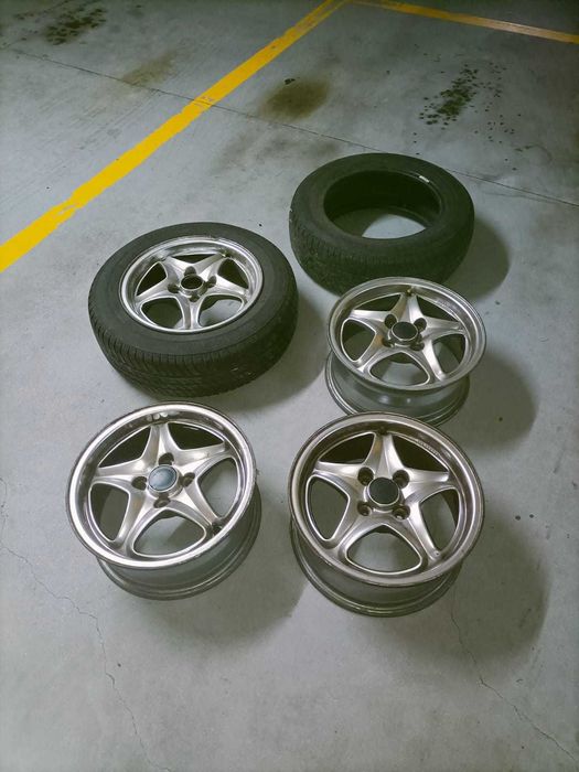 4 Jantes foudmetal 14' + 2 pneus