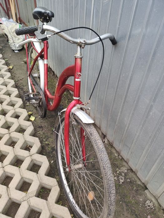 Rower damski jeżdżący