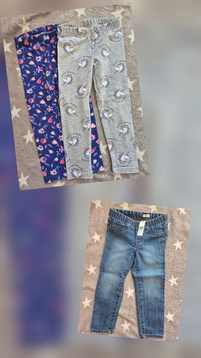 Штани для дівчинки. Лосини. Джегінси. Carter's, розмір 3t, на 2-3 рочк