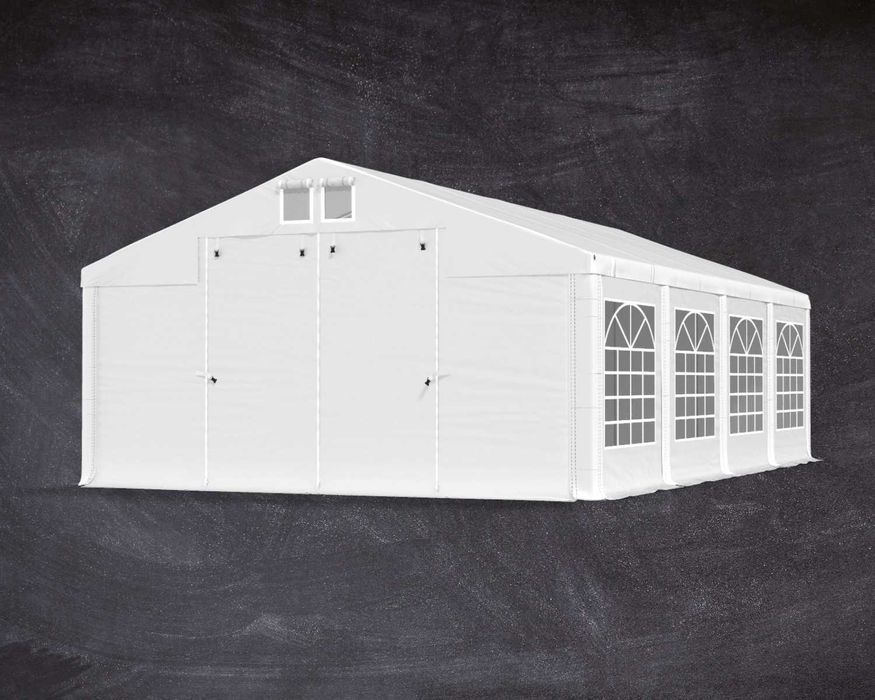 4x8x2m Namiot imprezowy ogrodowy z roletami moskitiera sezonowe ISD S