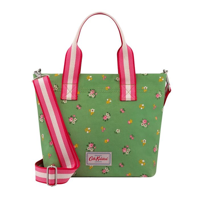 Сумка Cath Kidston зелена через плече стильна квіти квітчаста модна