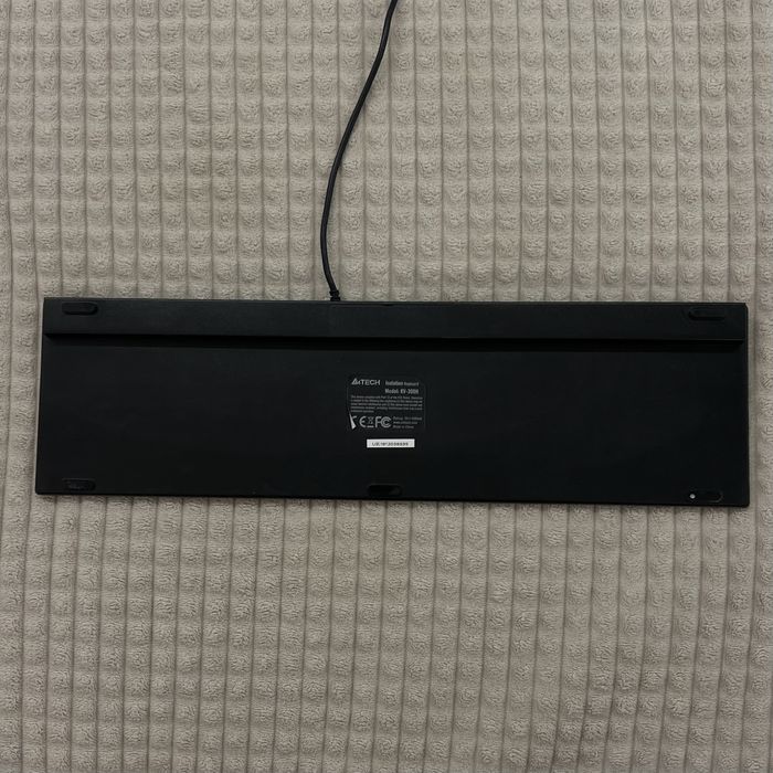 Клавіатура дротова A4tech KV-300 H USB (Grey+Black)