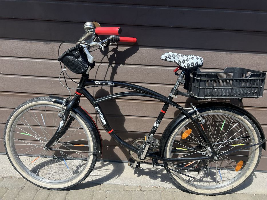 Rower Miejski Damski/Męski Crusier 26 Alu|Lekki|6Bieg|Doinwestowany