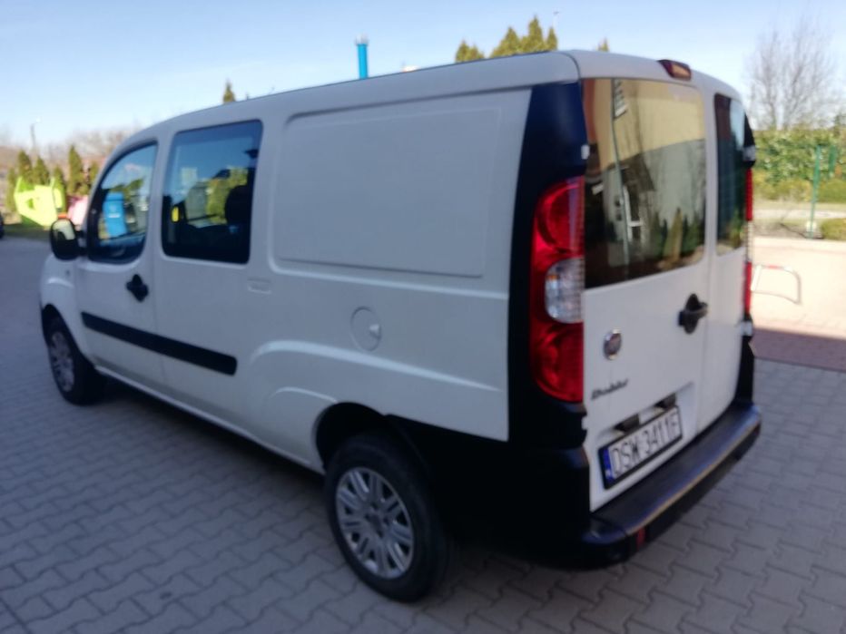 Fiat Doblo MAX ciężarowy 1.9 JTD 06/2007, klima, hak