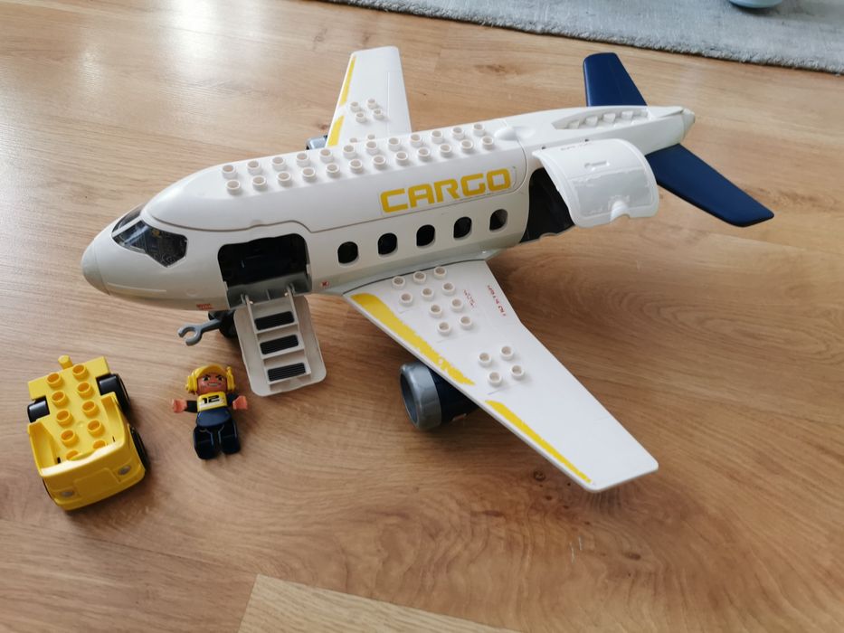 7843 Lego Duplo klocki duży samolot Cargo Tworóg •