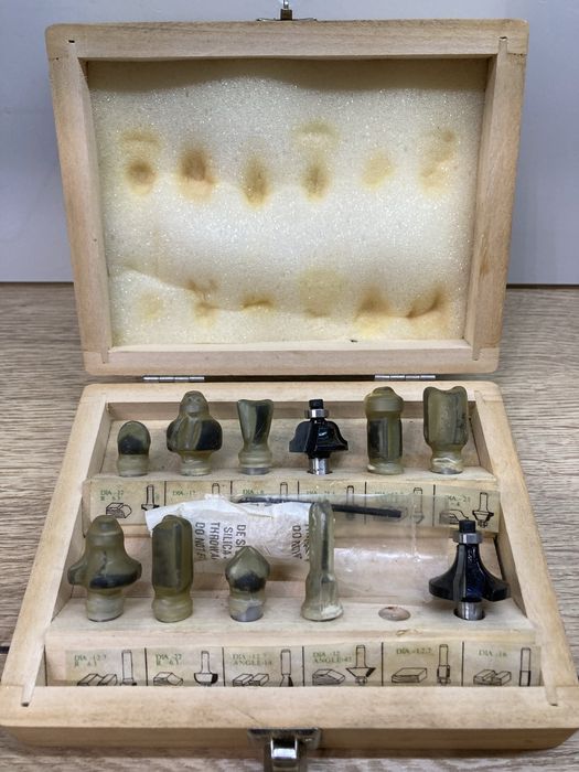 Profesjonalne frezy do drewna Brudër Mannesmann Werkzeuge 8mm.