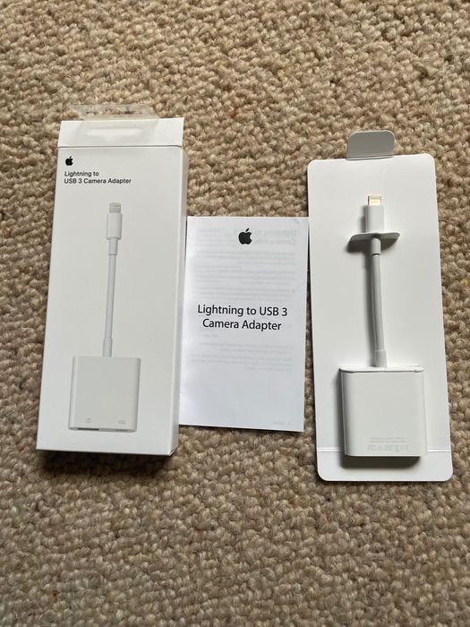 Adapter Lightening usb 3 camera adapter