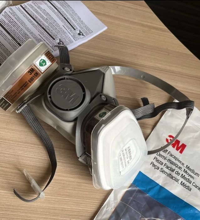 Респіратор 3М. Маска распіратор 3М з фільтрами.