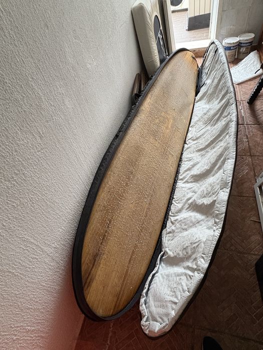 Prancha Longboard 9’2 EcoBoard + Capa FCS Travel