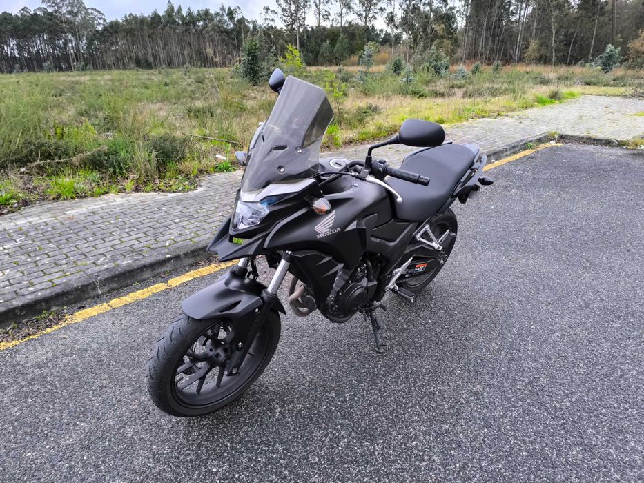 CB500X de 2017 bem estimada