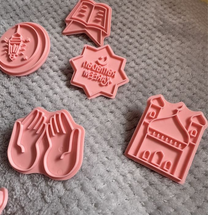 8 moldes para bolachas Ramadao - Eid Mubarak