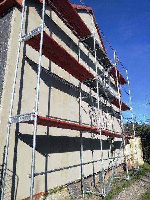Wynajem rusztowań elewacyjnych (plettac)