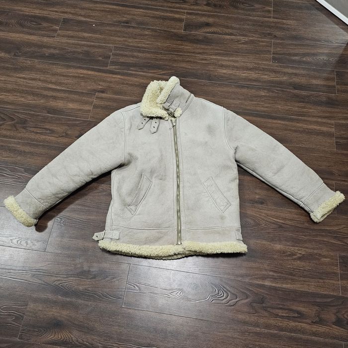 Натуральна дублянка авіатор b3