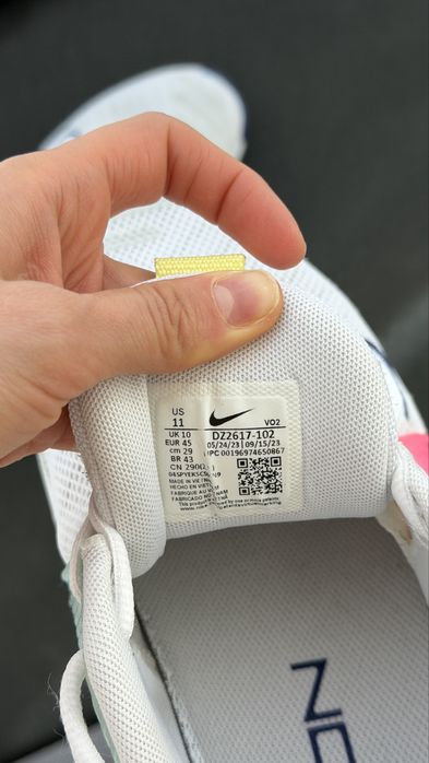 Nike metcon 9 чоловічі, 29см стелька, eur 45