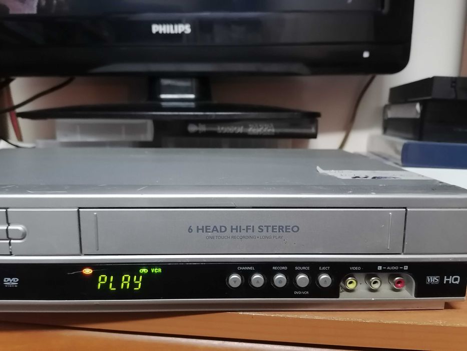 Magnetowid VHS Philips DVP3350V HI-FI stereo pilot COMBO Pilot