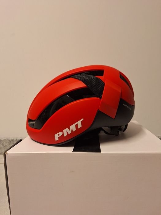 Nowy Kask Rowerowy PMT