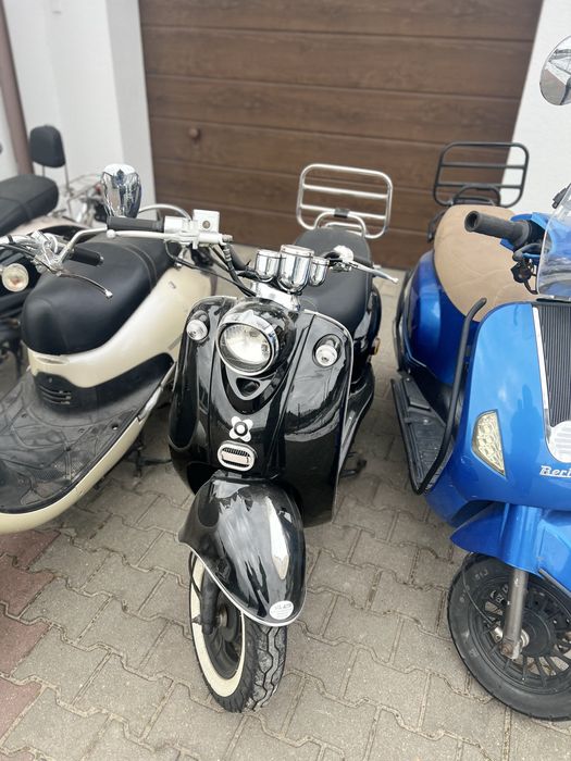 Retro skuter 50cc 4-suw