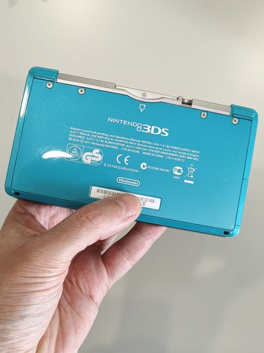 Nintendo 3DS Azul Metálico 32GB Homebrew