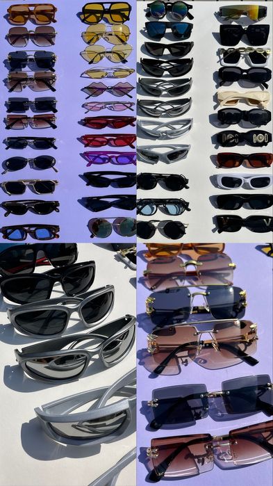 Распродажа Очки новые солнцезащитные женские мужские унисекс окуляри