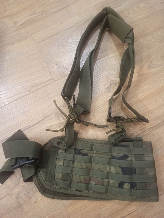 Pas taktyczny biodrowy z szelkami