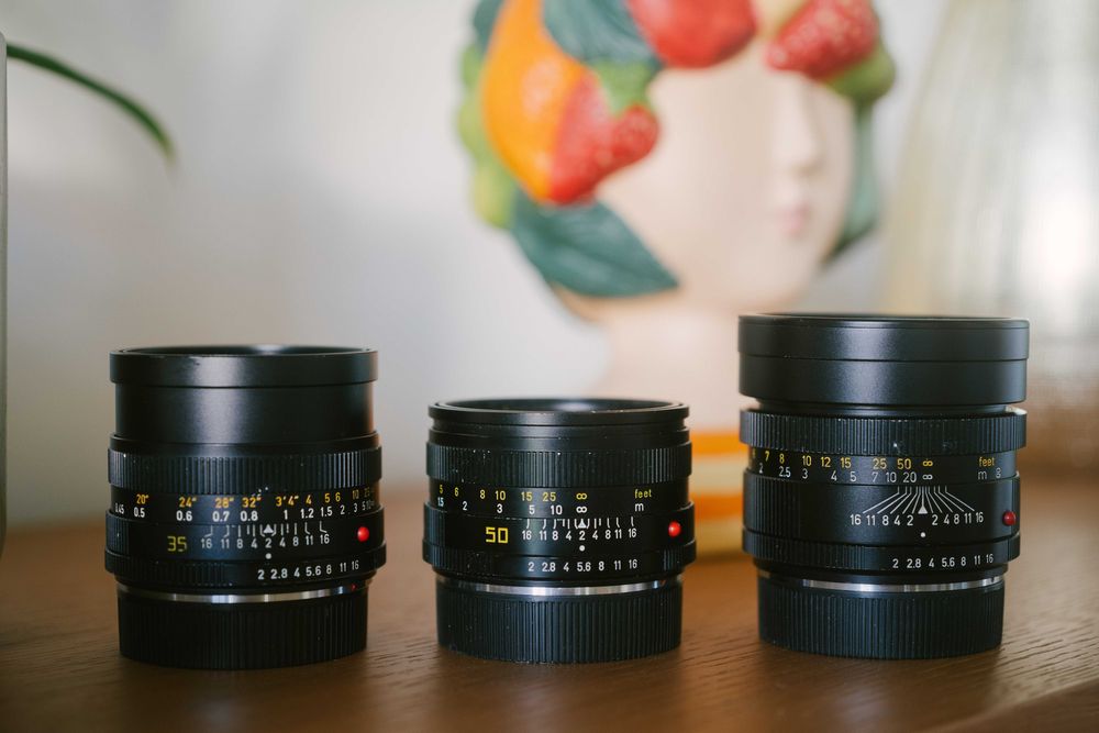 Leica Summicron-R 35mm f/2.0 E55 3 Cam