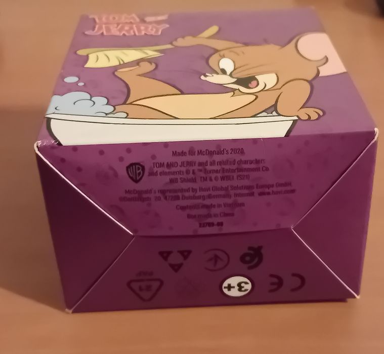 Brinquedo Tom & Jerry McDonald’s (2020) Novo -Boneco + Caixa Original